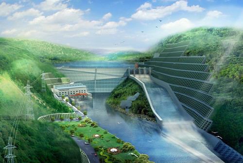 镇雄老挝南塔河1号水电站项目